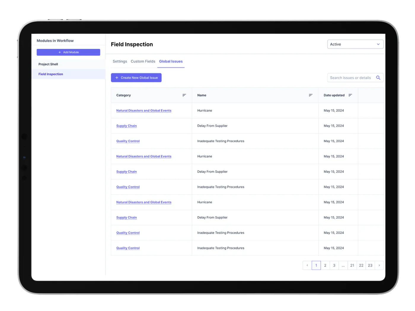 Project Stencil Creation
